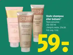Coop 365 Stuhr shampoo eller balsam tilbud