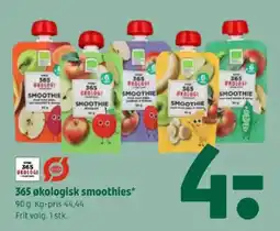 Coop 365 365 økologisk smoothies tilbud