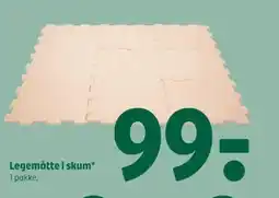 Coop 365 Legemåtte i skum tilbud