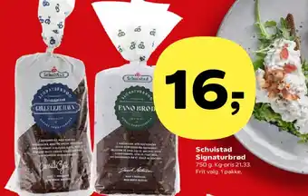 SuperBrugsen Schulstad Signaturbrød tilbud