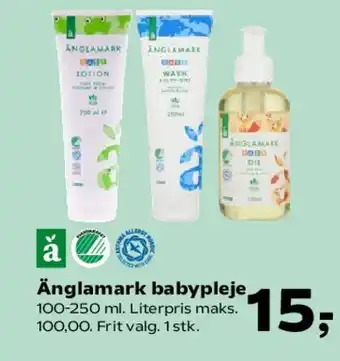 SuperBrugsen Änglamark babypleje tilbud