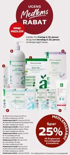 SuperBrugsen Änglamark - personlig pleje & helsekost tilbud