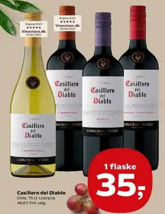 SuperBrugsen Casillero del Diablo tilbud