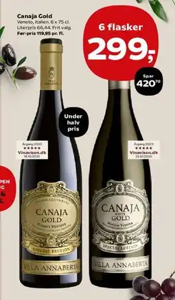 SuperBrugsen Canaja Gold tilbud