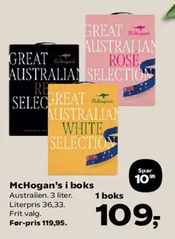 SuperBrugsen McHogan's i boks tilbud