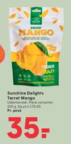 SPAR Tørret Mango tilbud