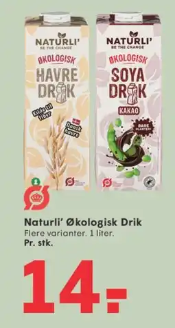 SPAR Økologisk Drik tilbud