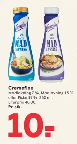 SPAR Cremefine (Madlavning / Pisk) tilbud