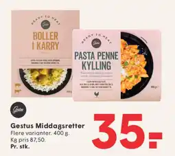SPAR Gæstus Middagsretter tilbud