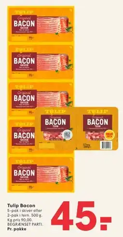 SPAR Tulip Bacon tilbud