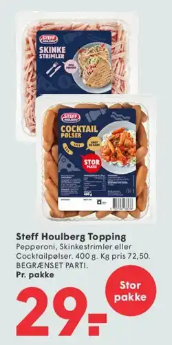SPAR Steff Houlberg Topping tilbud