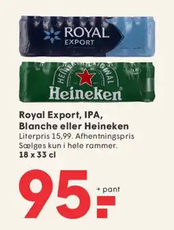 SPAR Royal Export / Heineken (øl) tilbud