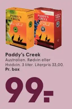SPAR Paddy's Creek (boxvin) tilbud