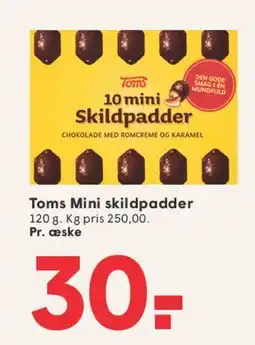 SPAR Toms Mini Skildpadder tilbud
