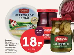 SPAR Beauvais survarer (glas) tilbud
