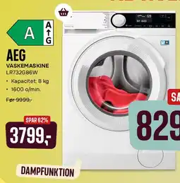 Skousen AEG Vaskemaskine LR732GB6W tilbud