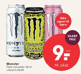 SPAR Monster tilbud