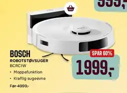 Skousen Bosch robotstøvsuger tilbud