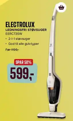 Skousen Electrolux ledningsfri støvsuger tilbud