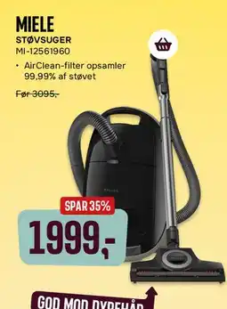 Skousen Miele støvsuger tilbud