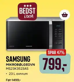 Skousen Samsung mikrobølgeovn tilbud