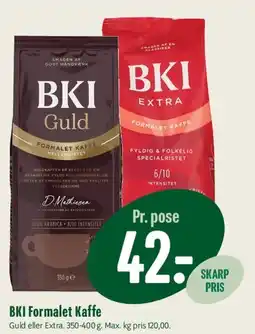 Min Købmand BKI Formalet Kaffe tilbud