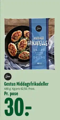 Min Købmand Gestus Middagsfrikadeller tilbud