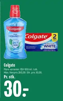 Min Købmand Colgate tilbud