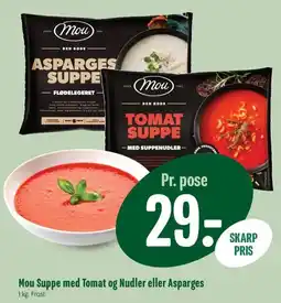 Min Købmand Mou Suppe (Tomat eller Asparges) tilbud