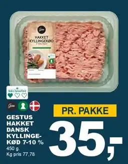 Let-Køb Gestus hakket dansk kyllingekød tilbud