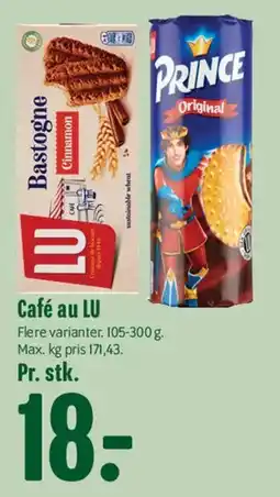 Min Købmand Café au LU tilbud