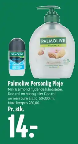 Min Købmand Palmolive Personlig Pleje tilbud
