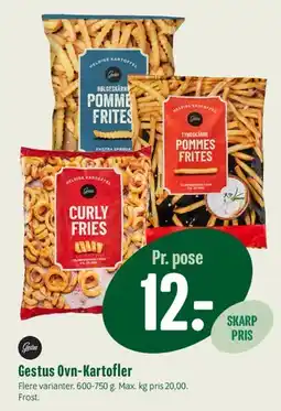 Min Købmand Gestus Ovn-Kartofler tilbud