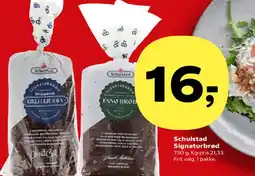 Kvickly Schulstad Signaturbrød tilbud