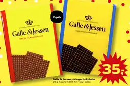 Kvickly Galle & Jessen pålægschokolade tilbud