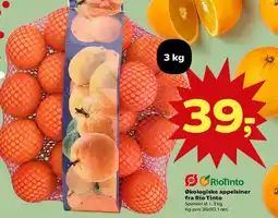 Kvickly Økologiske appelsiner fra Rio Tinto tilbud