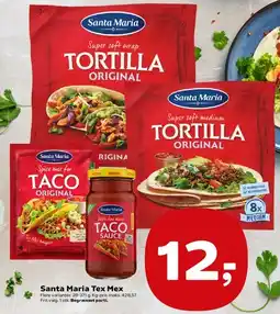 Kvickly Santa Maria Tex Mex tilbud