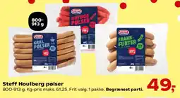 Kvickly Steff Houlberg pølser tilbud