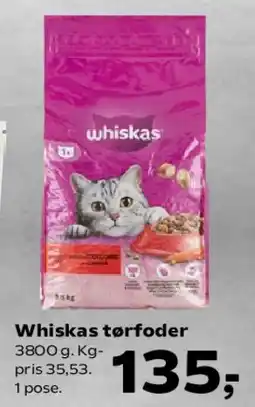 Kvickly Whiskas tørfoder tilbud