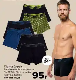 Kvickly Tights 2-pak tilbud