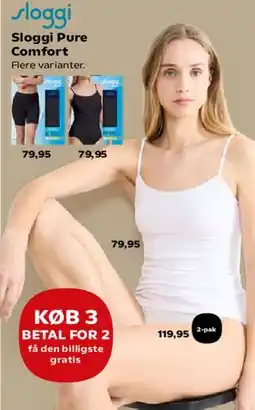 Kvickly Sloggi Pure Comfort tilbud
