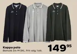Kvickly Kappa polo tilbud