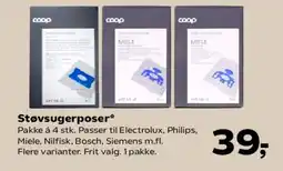 Kvickly Støvsugerposer tilbud