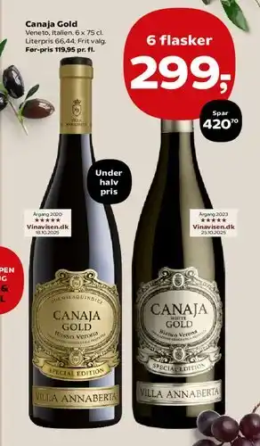 Kvickly Canaja Gold tilbud