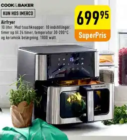 Imerco Airfryer (10 liter) tilbud