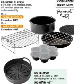 Imerco Tilbehørssæt til airfryer tilbud