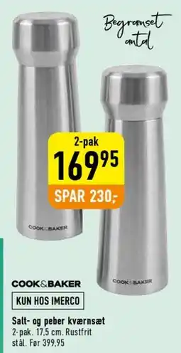 Imerco Salt- og peberkværnssæt (2-pak) tilbud