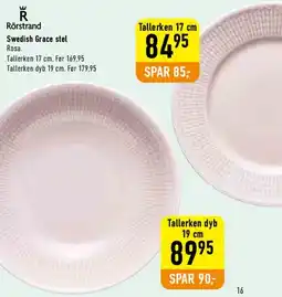 Imerco Tallerken (Swedish Grace) tilbud