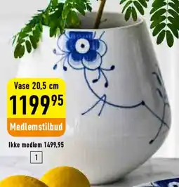 Imerco Vase 20,5 cm tilbud