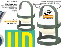 Imerco Solar Circular lampe tilbud